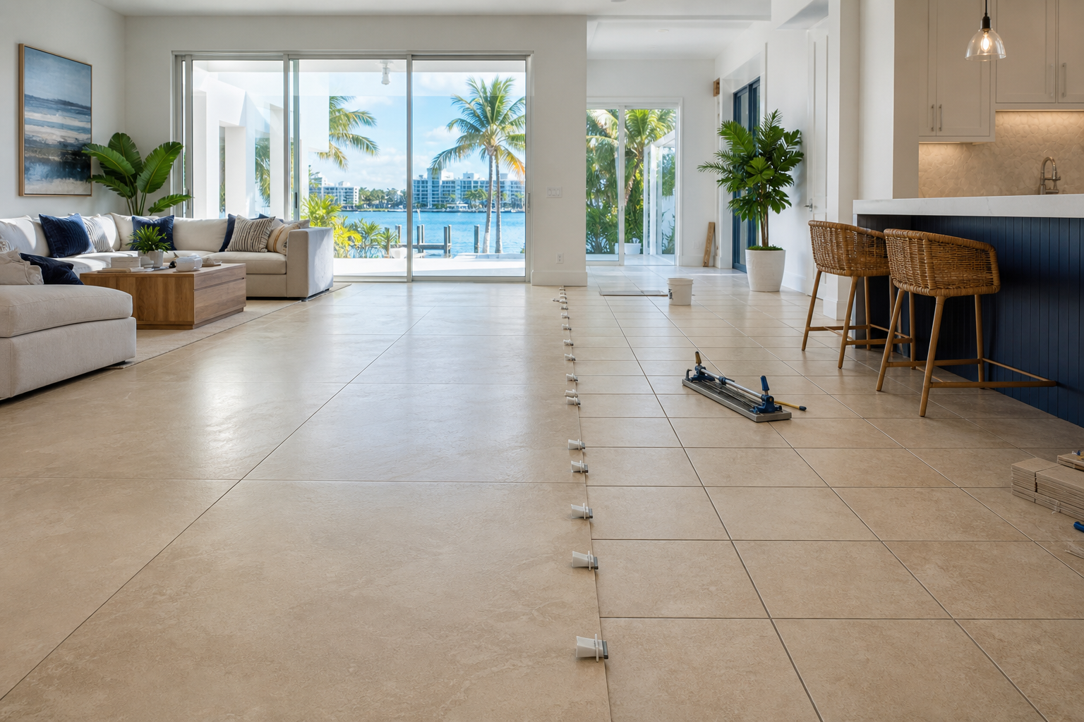 Large-Format vs Standard Tile for Miami Floors
